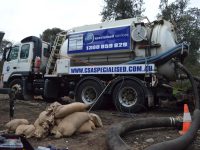 CSA fleet - eductor vacuum truck