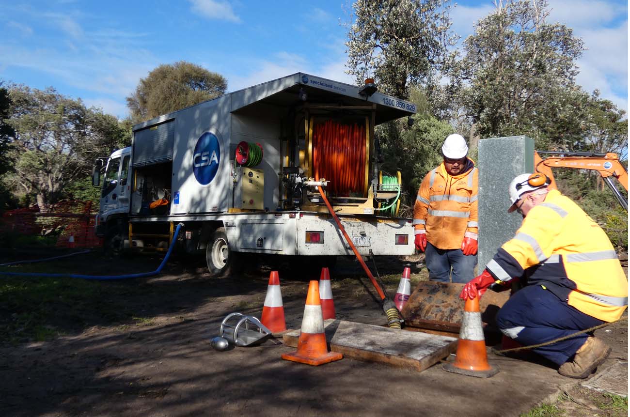 CSA fleet - jet truck